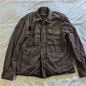 Men's brown Abercrombie and Fitch jacket